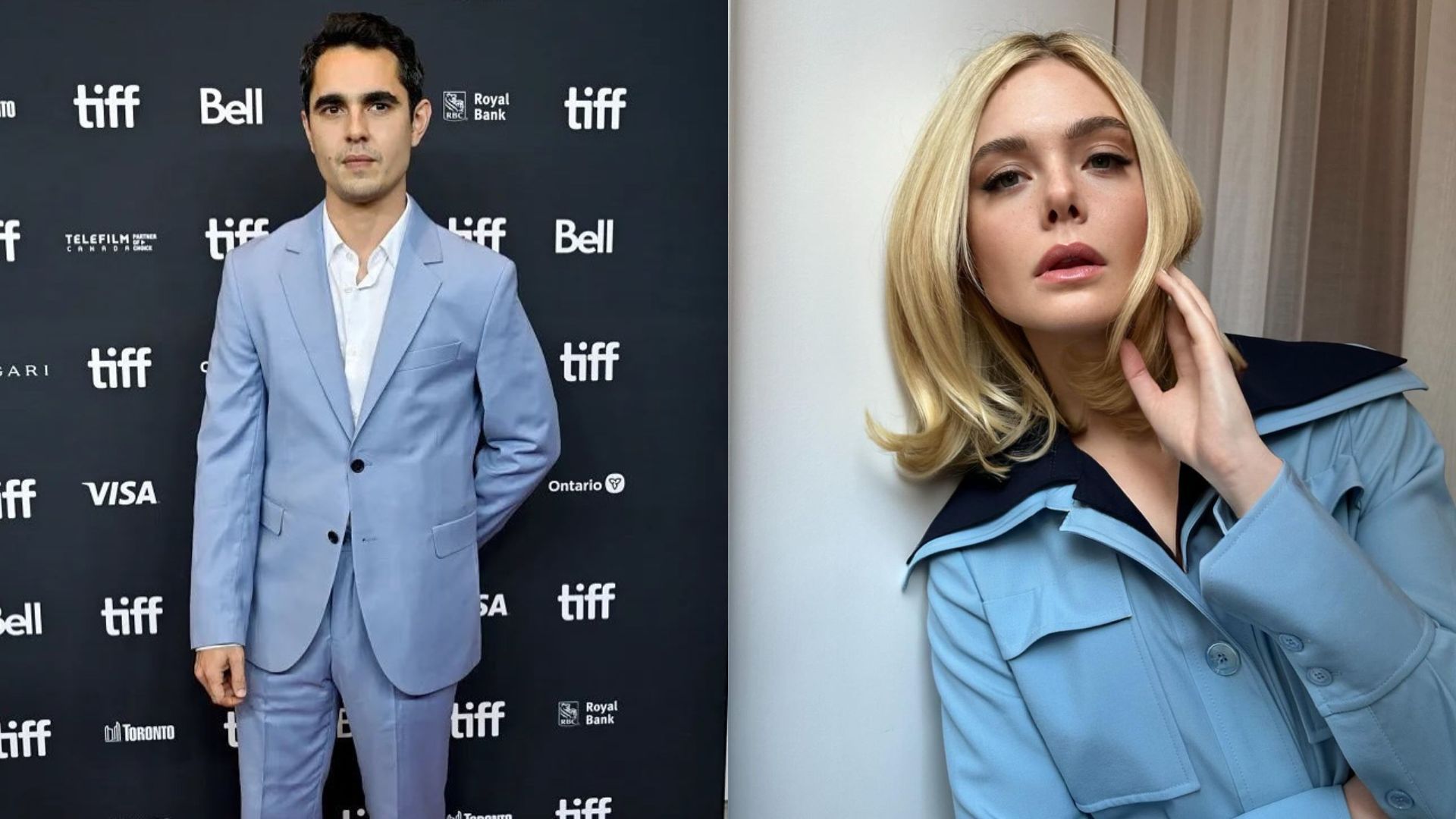 Still of the couple (Image via Instagram/@ellefanning and @maxminghella)