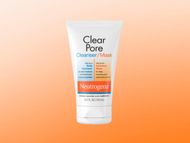 Neutrogena Clear Pore 2-in-1 Facial Cleanser & Clay Mask (4.2 fl. oz) (Image via Walmart)