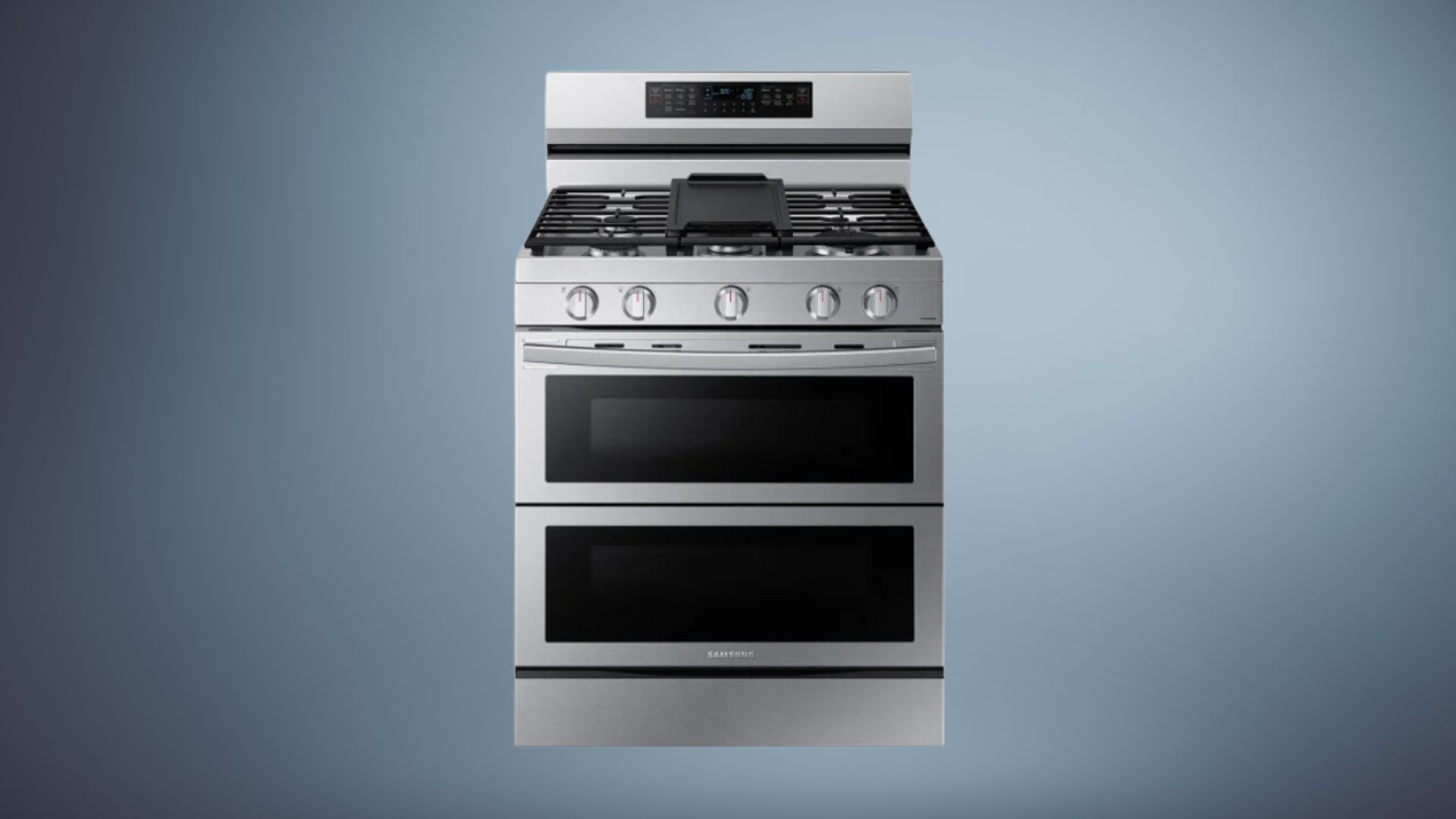 Samsung 6.0 cu. Ft. Smart Freestanding Gas Range with Flex Duo and Air Fry (Image via Costco)