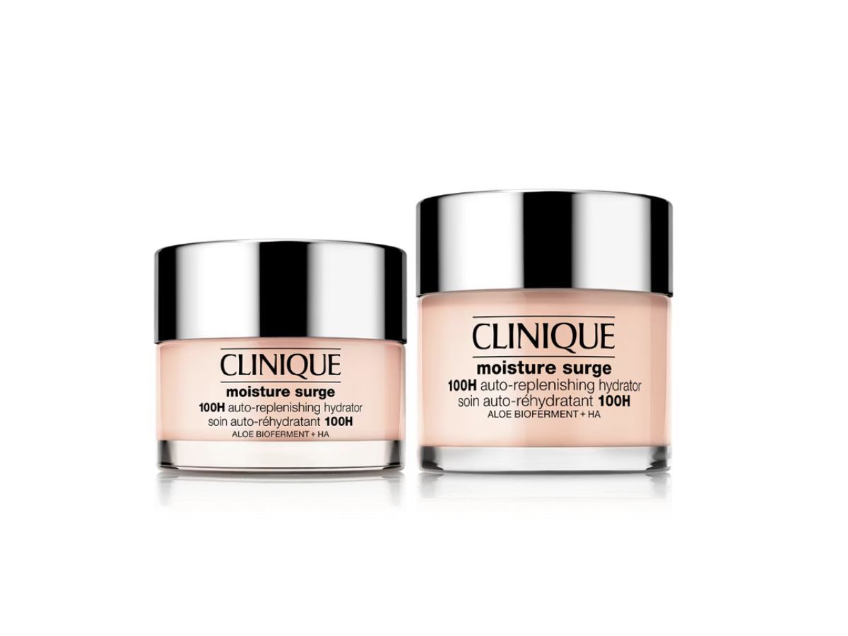 Moisture Surge&trade; 100H Hydrator duo (image via Clinique)