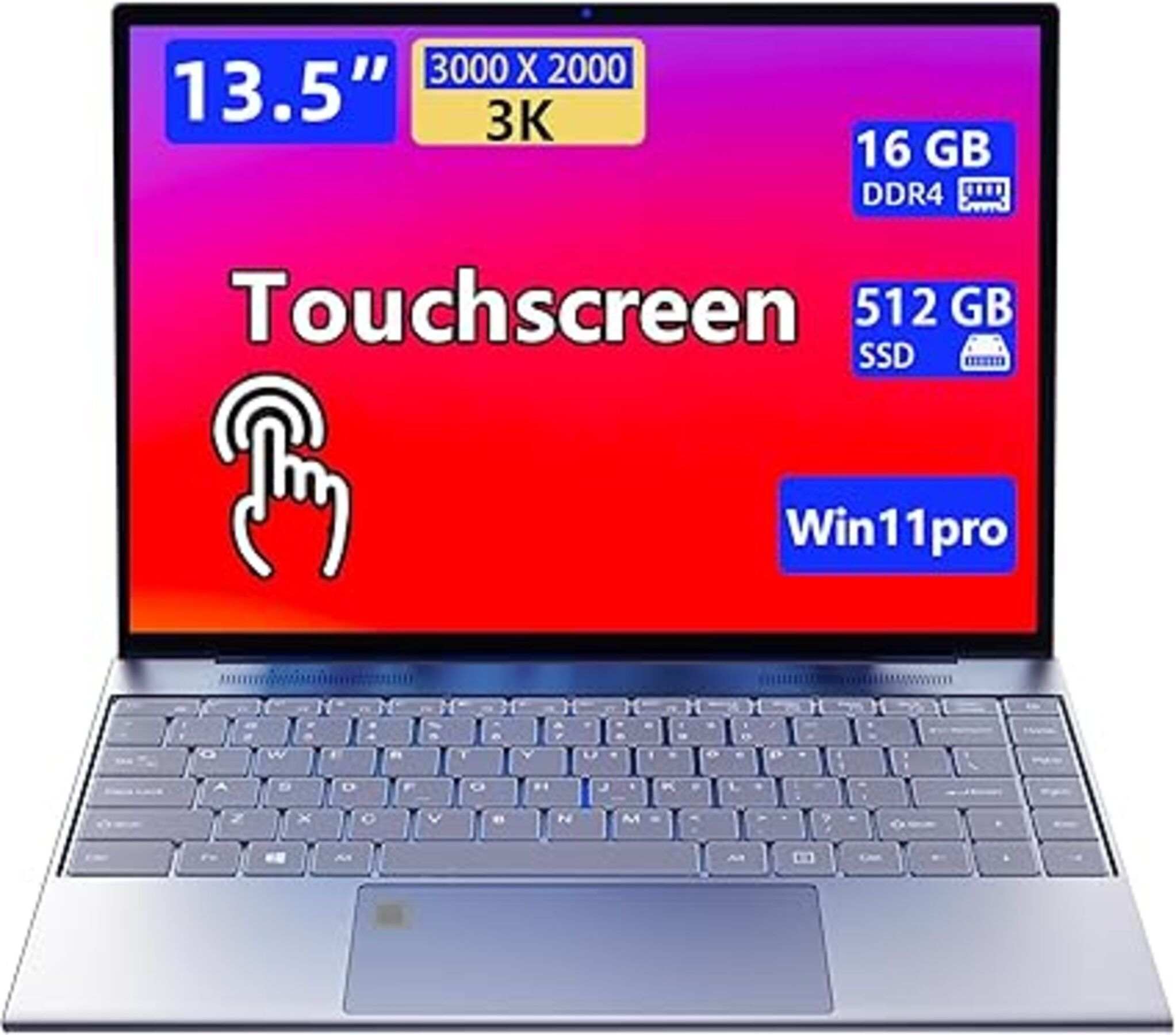 Save 20% on a touchscreen laptop. (Image via Amazon)