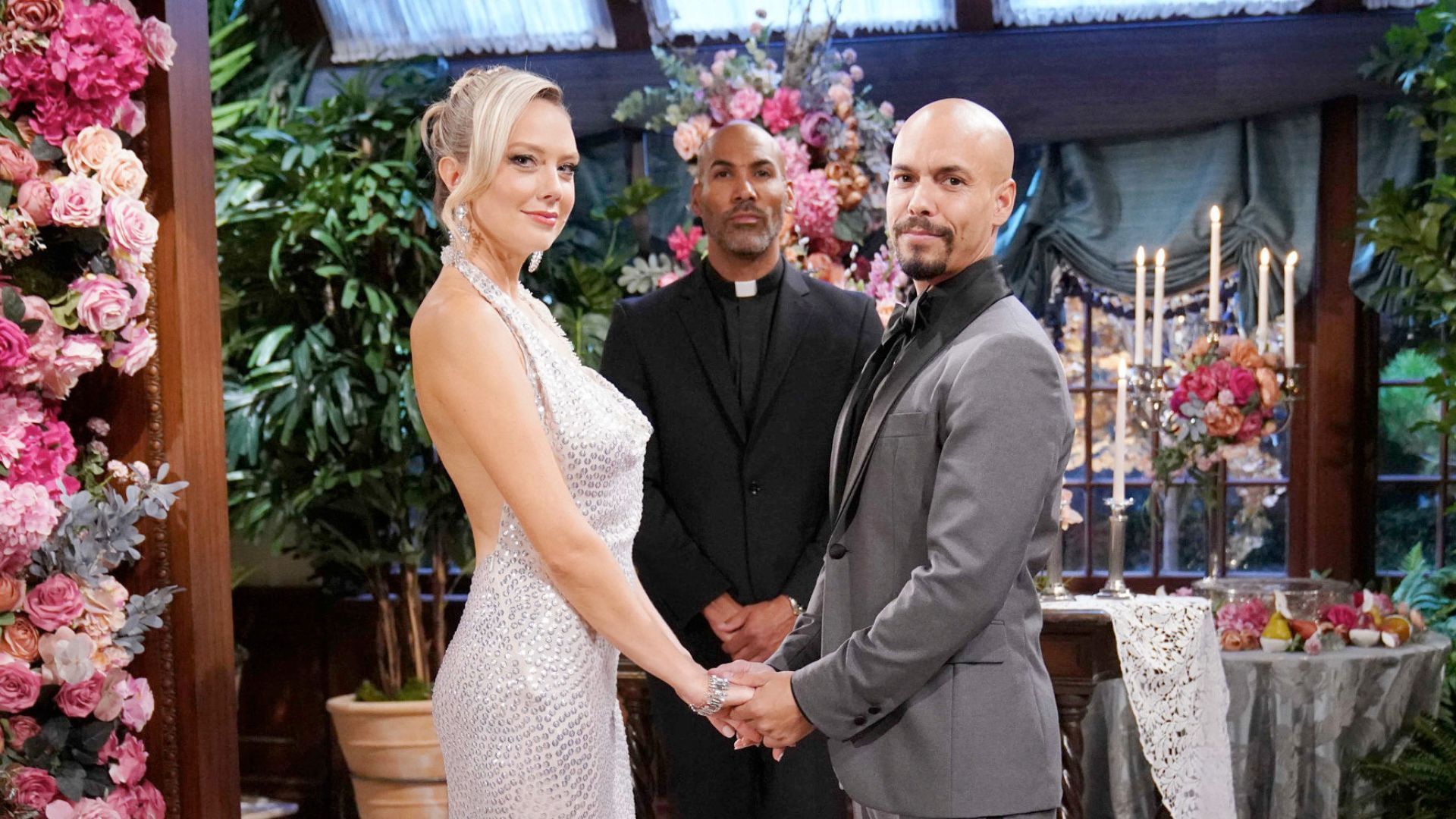 Abby and Devon&#039;s wedding on The Young and the Restless | Image Source: JPI