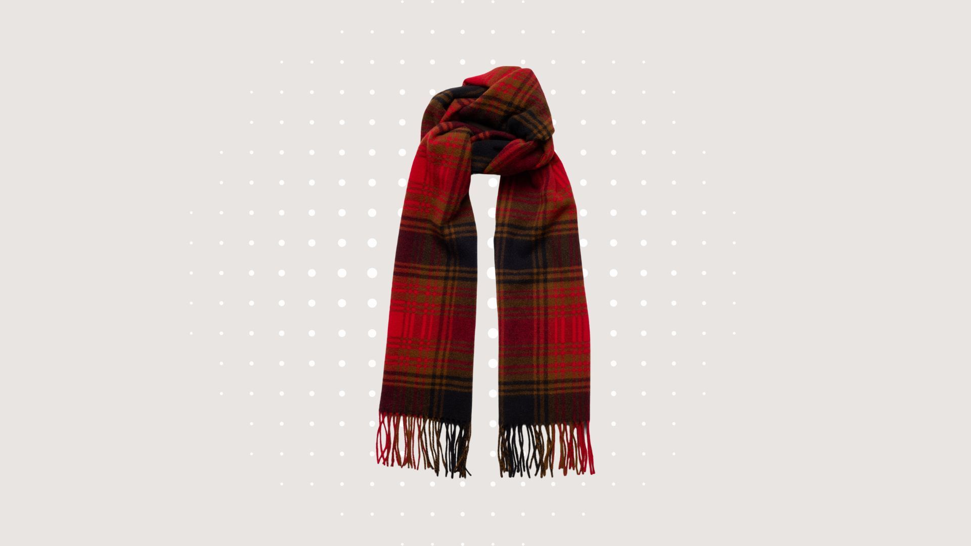 Wool Plaid Scarf (Image via Banana Republic)