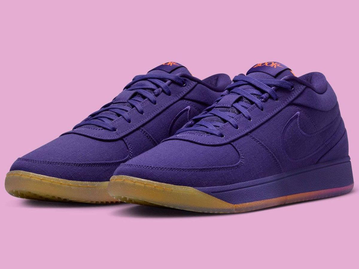 Nike Book 1 &quot;Court Purple&quot; sneakers (image via Nike)