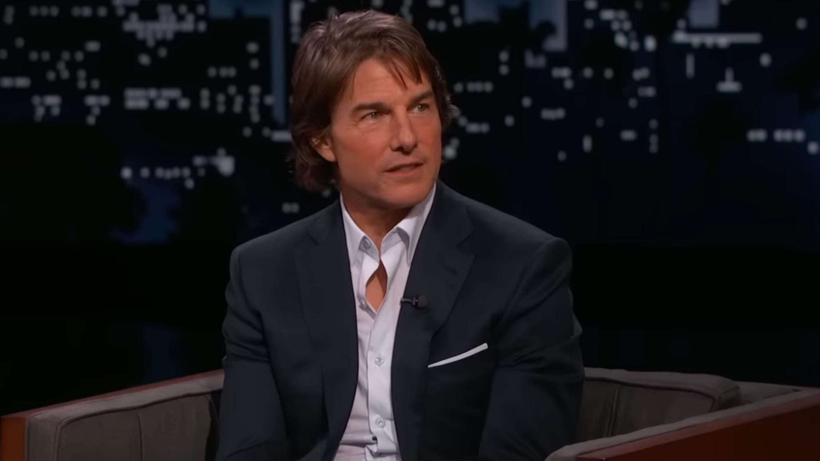 Tom Cruise | Image Source: Jimmy Kimmel Live via YouTube