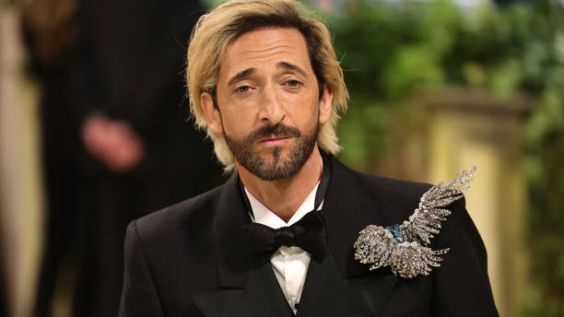 Adrien Brody attends The 2024 Met Gala / Image Source: Getty