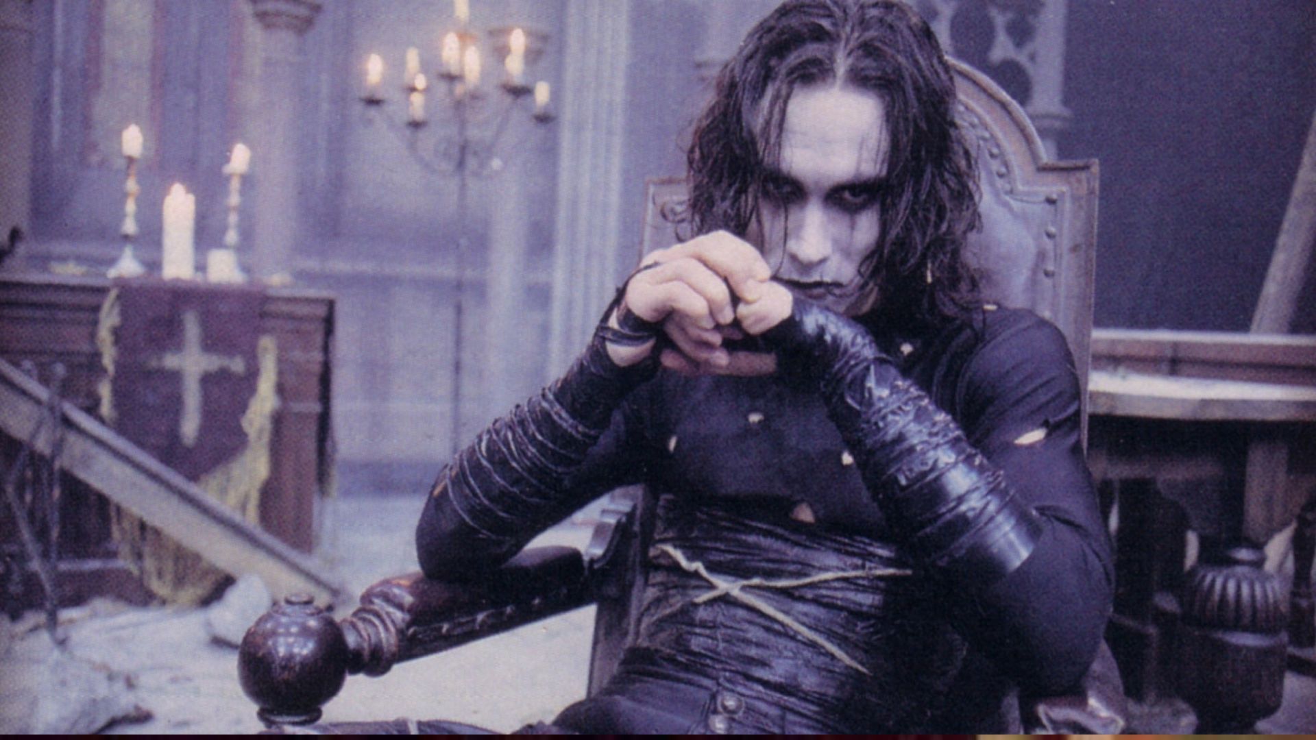 Brandon Lee in The Crow | Image Source: Dimension Films