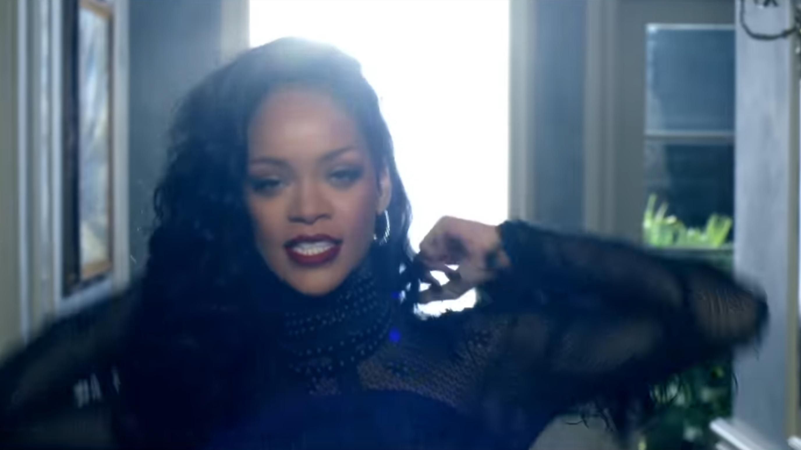 Rihanna in Can&#039;t Remember To Forget You | Image Source: Rihanna via YouTube