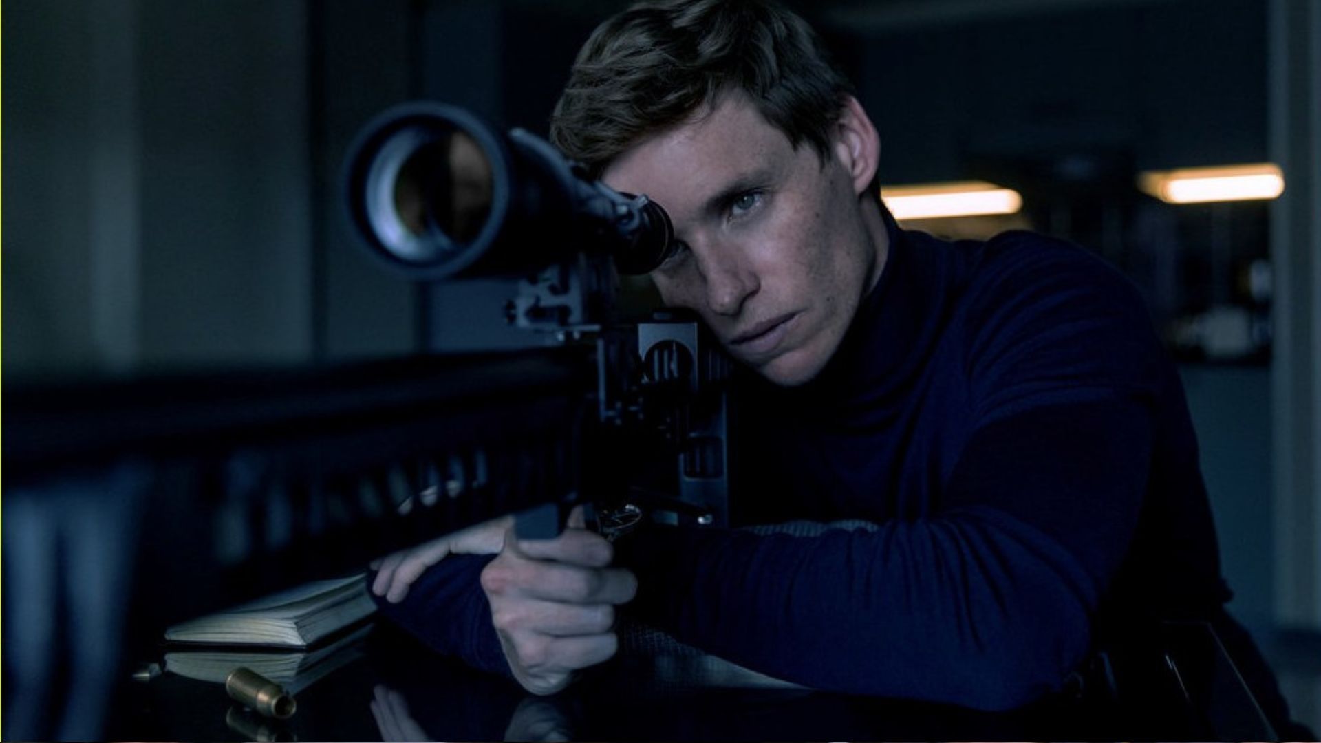 Eddie Redmayne as the Jackal (Image Source - Peacock)