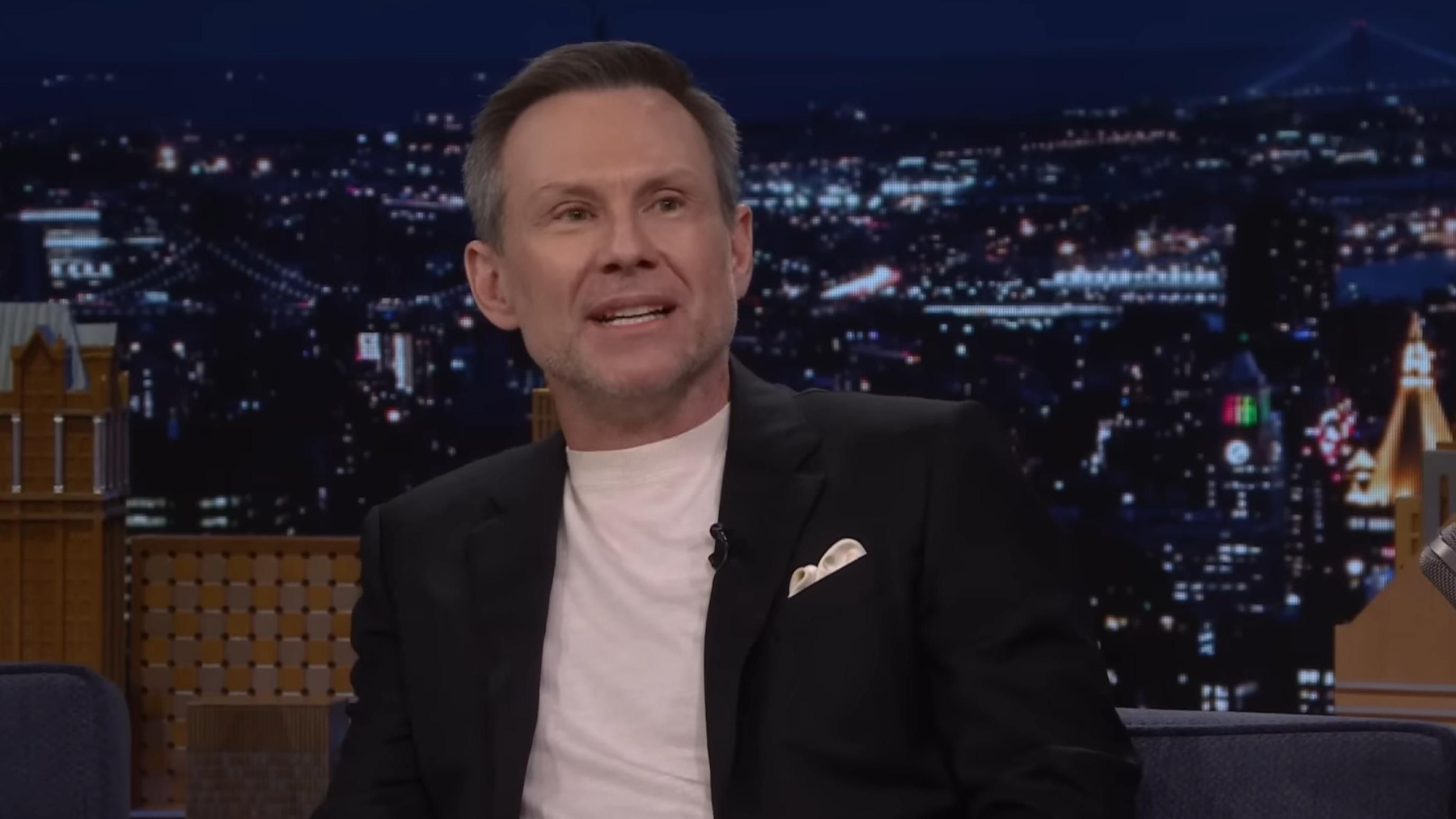 Christian Slater | Image Source: The Tonight Show With Starring Jimmy Fallon via YouTube