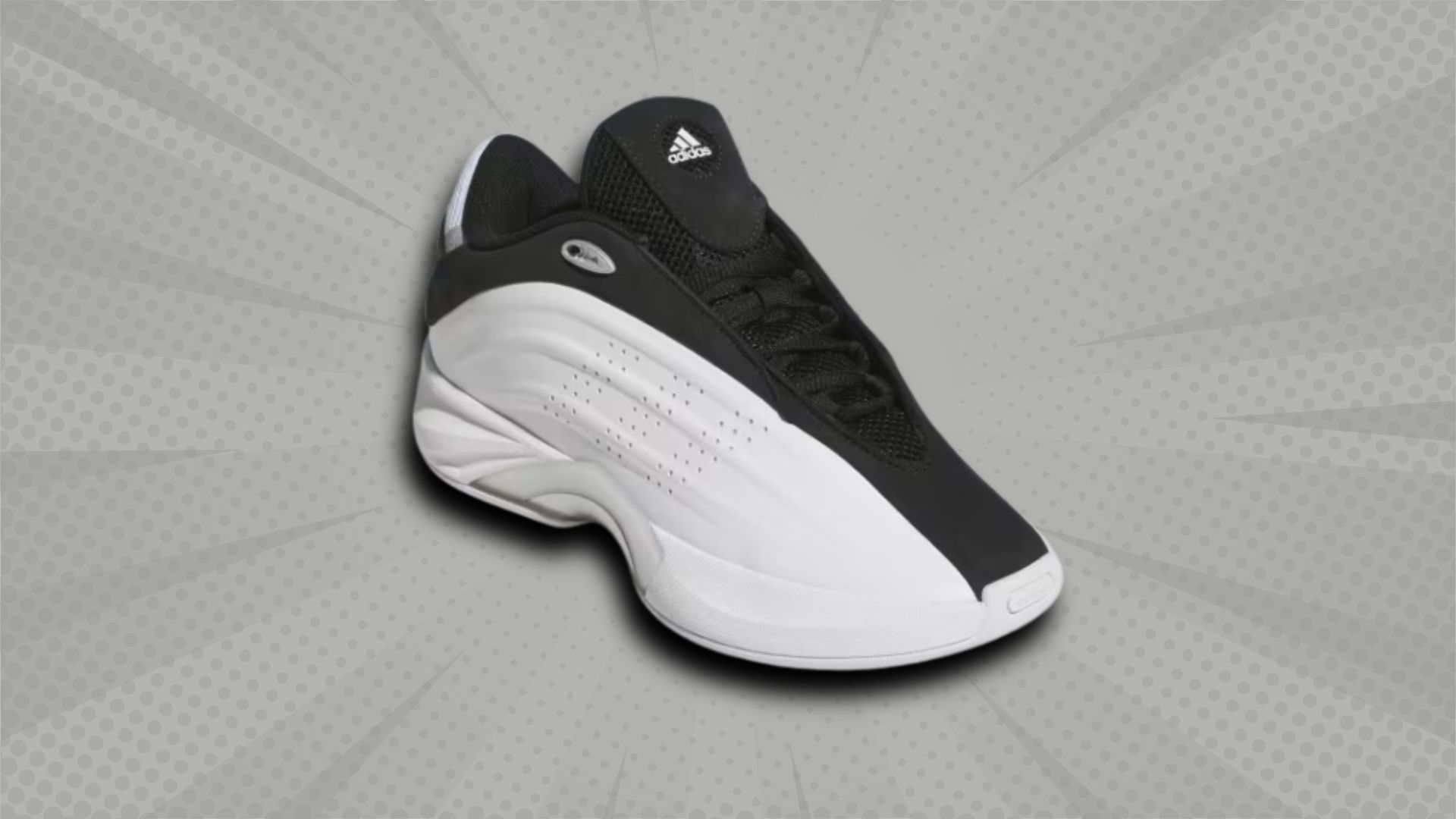 Crazy IIInfinity 130 Shoes (Cloud White/Core Black/Carbon) (Image via Adidas)