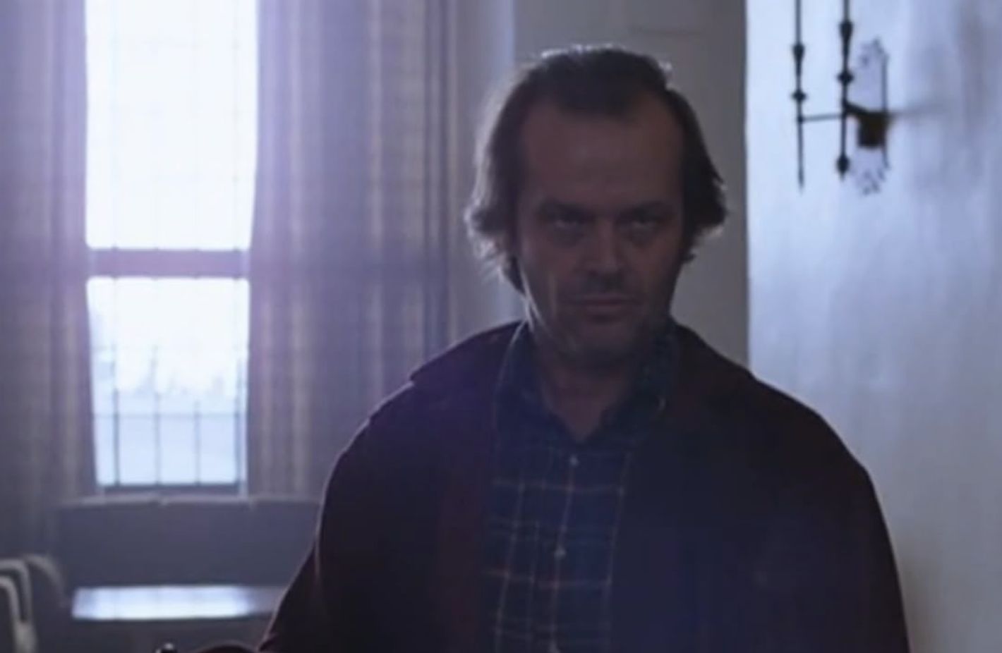 Jack Nicholson in The Shining, source: Warner Bros.