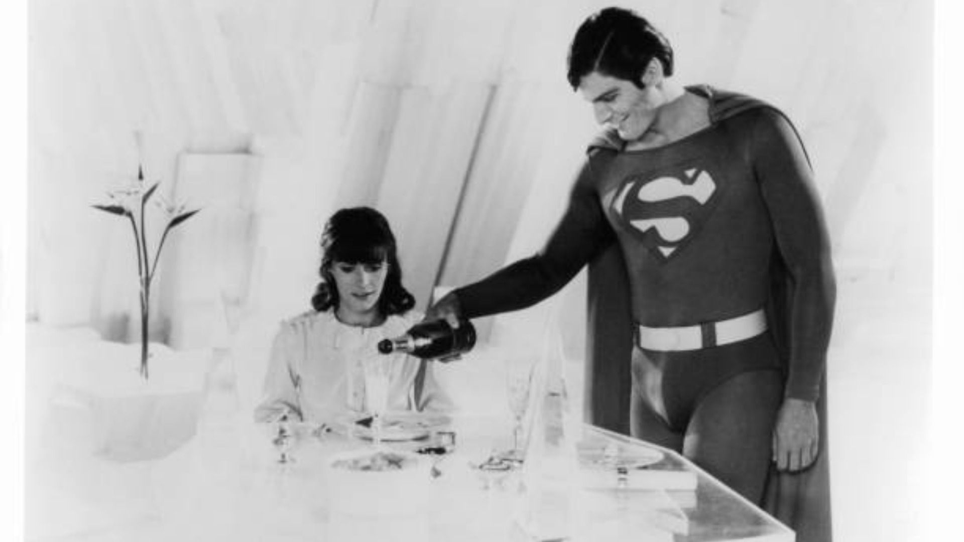 Margot Kidder And Christopher Reeve In &#039;Superman II&#039; / Image Source: Getty