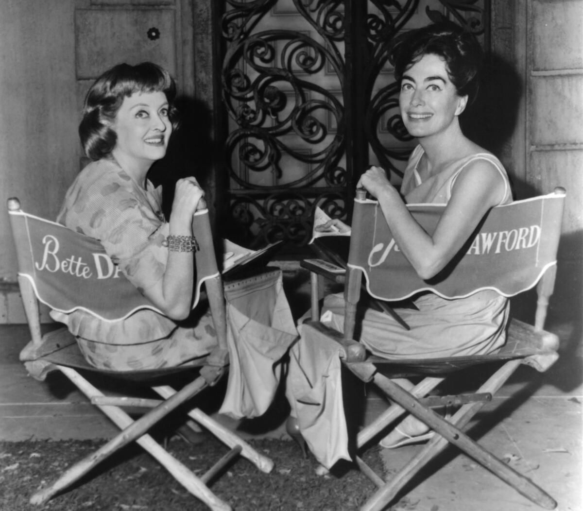 Bette Davis and Joan Crawford