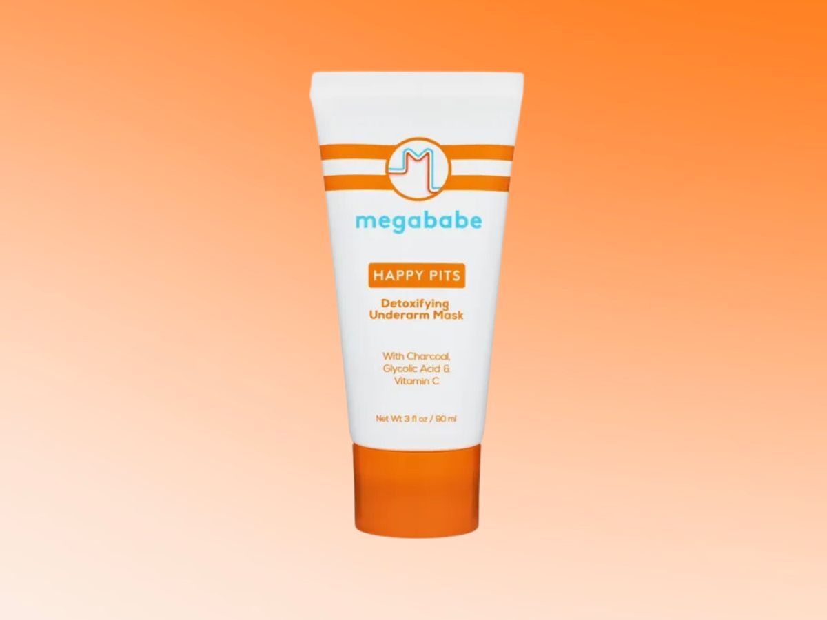 The Megababe Happy Pits underarm mask (Image via Megababe)