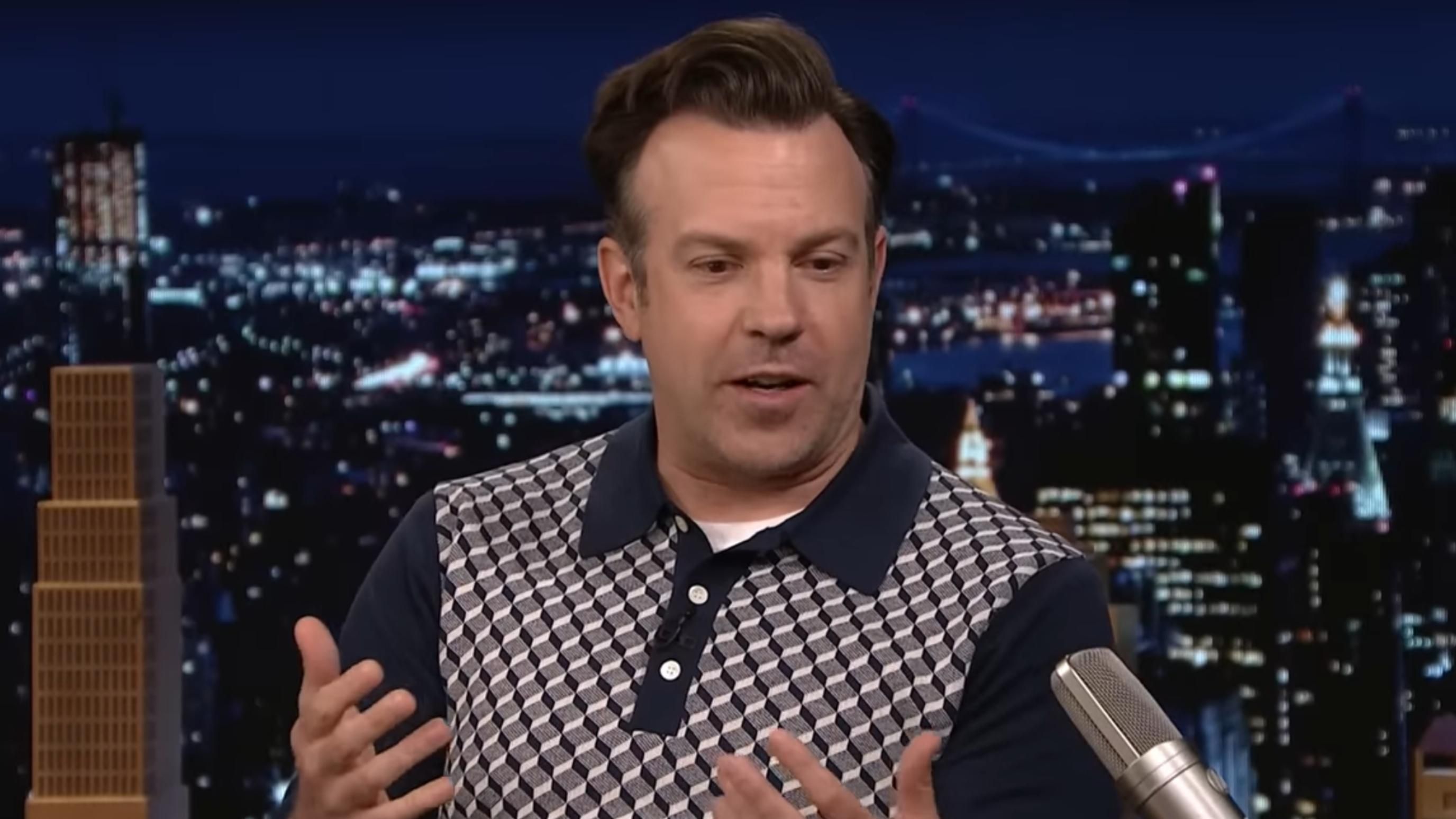 Jason Sudeikis | Image Source: The Tonight Show Starring Jimmy Fallon via YouTube