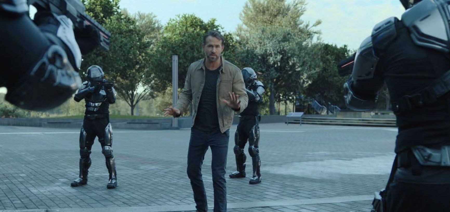 Ryan Reynolds in Adam Project, source: Netflix