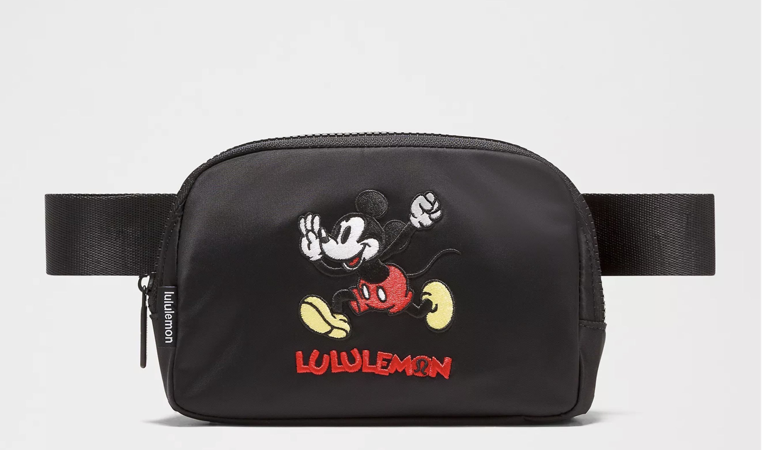 Everywhere Belt Bag 1L Mickey in Motion Graphic (Image via Lululemon)