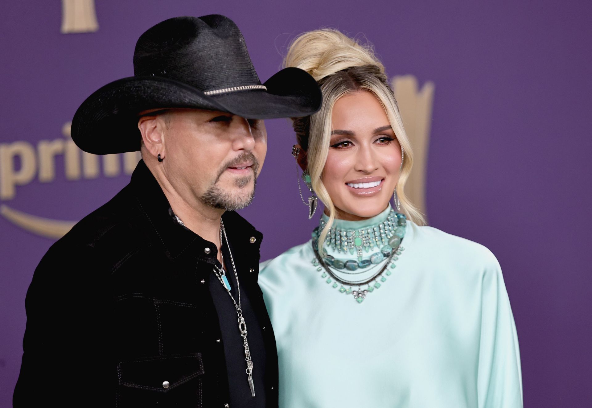 Jason Aldean and Brittany Kerr - Source: Getty