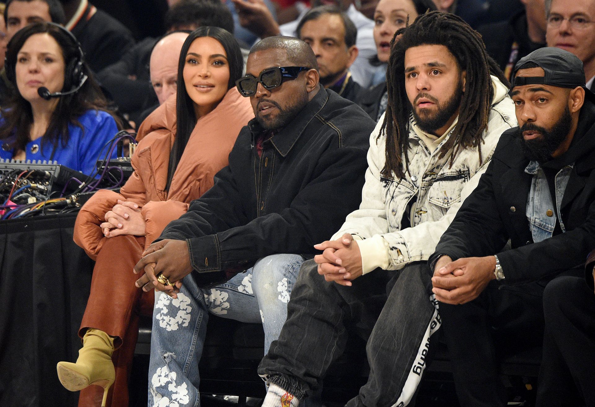 Celebrities Attend The 69th NBA All-Star Game - Inside - Source: Getty