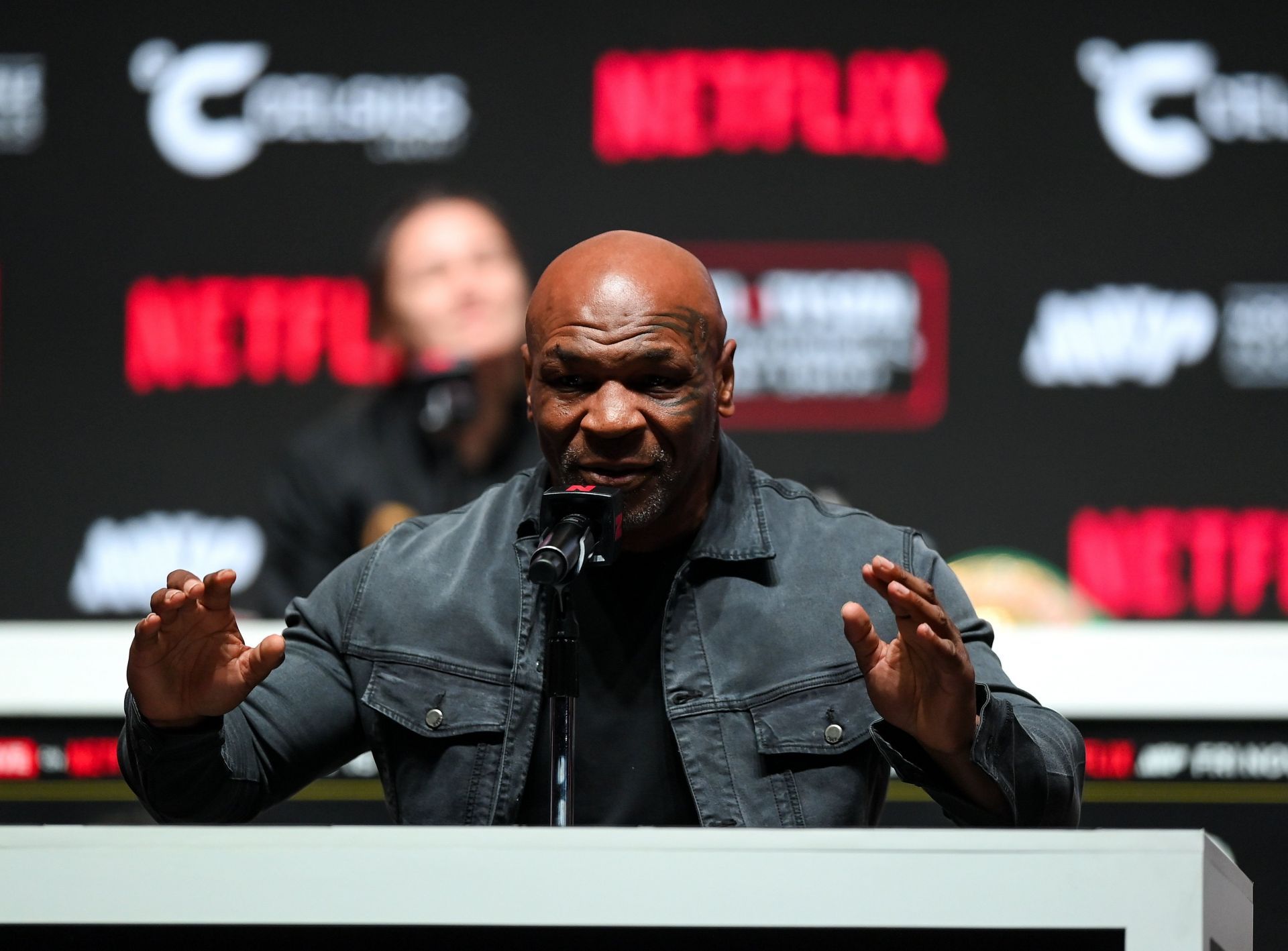 Jake Paul v Mike Tyson - Press Conference - Source: Getty