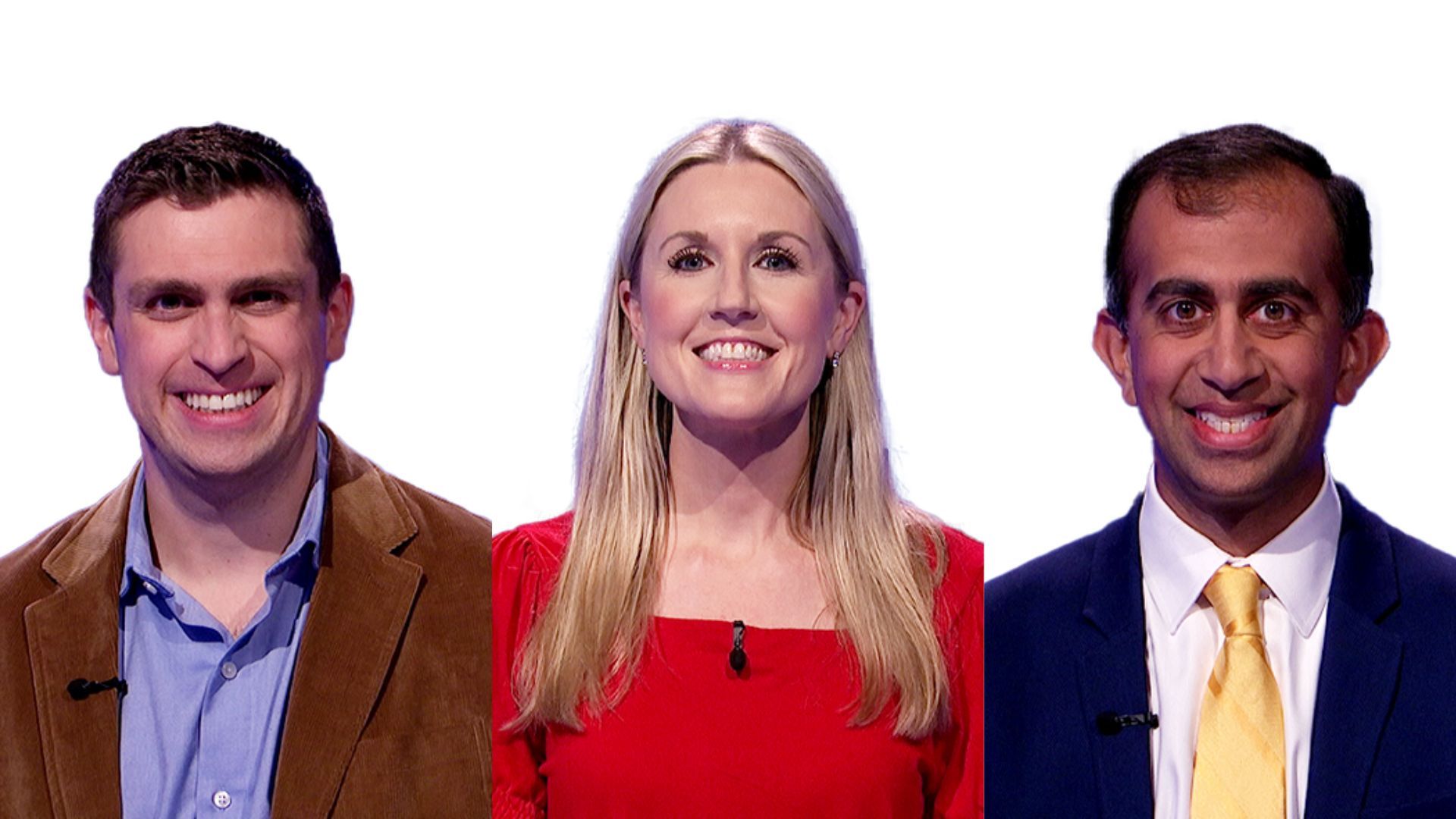 Contestants of Jeopardy! November 22, 2024 episode | Image via jeopardy.com