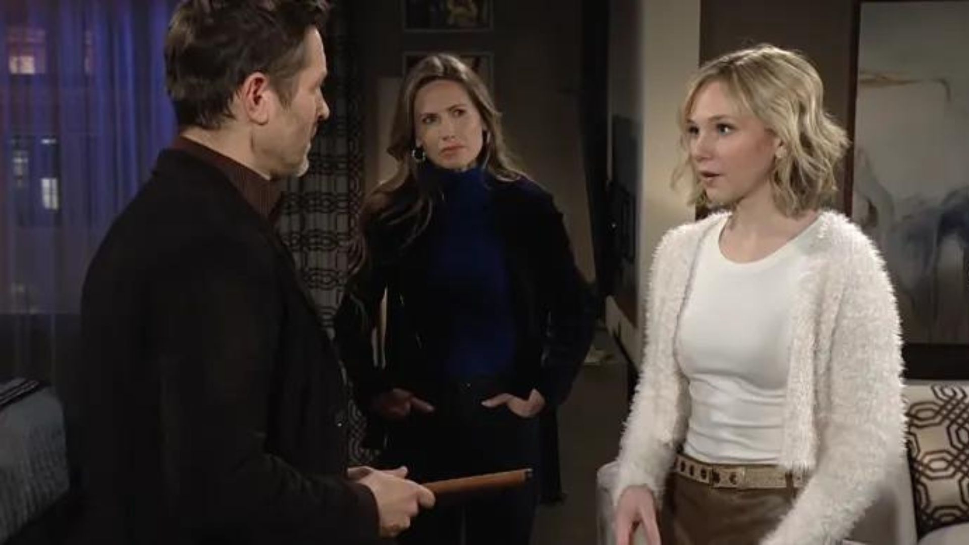 Parenting was hard for Y&amp;R&#039;s Daniel, Lucy, and Heather | Image source: CBS