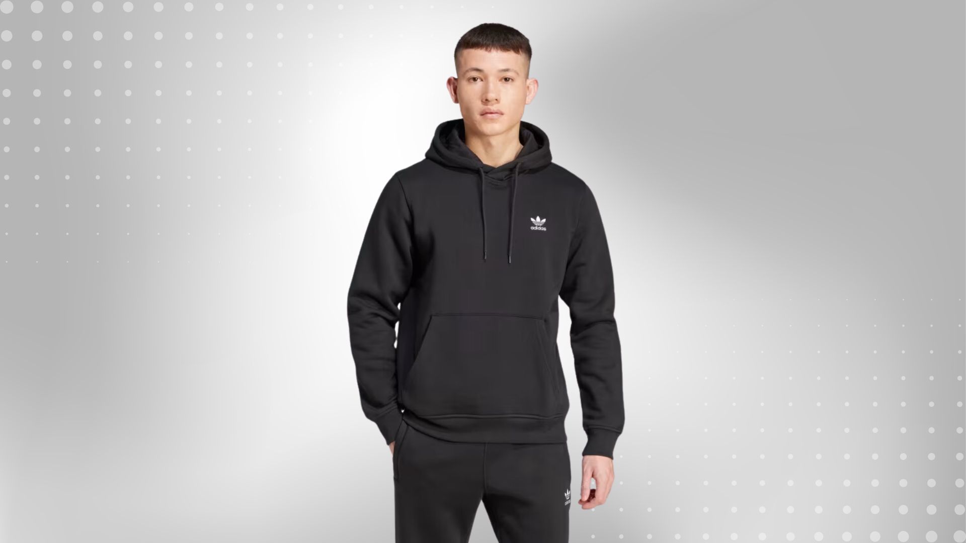 Trefoil Essentials Hoodie (Image via Adidas)