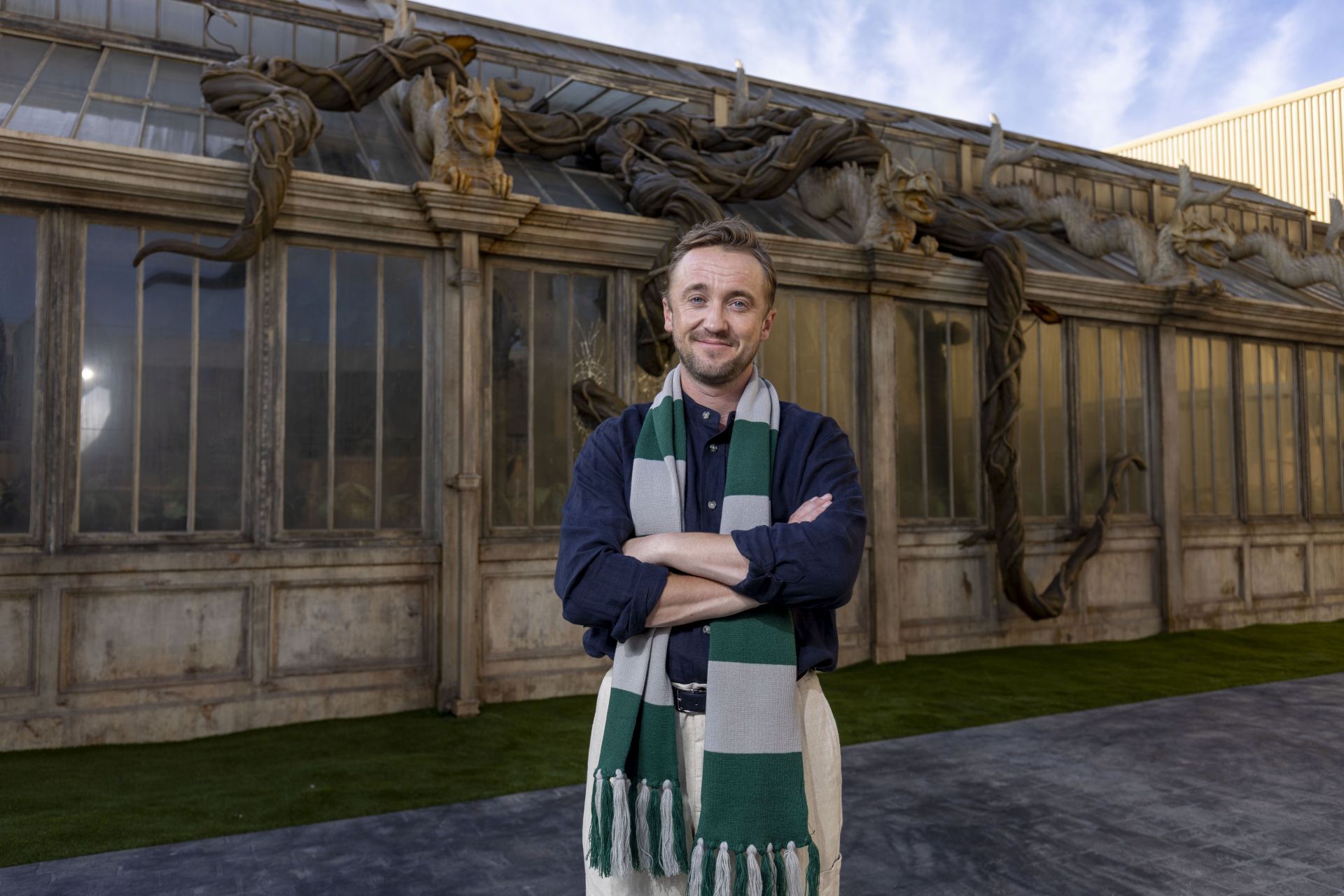 Tom Felton Reveals the New Mandrakes &amp; Magical Creatures Feature at Warner Bros. Studio Tour London - Source: Getty