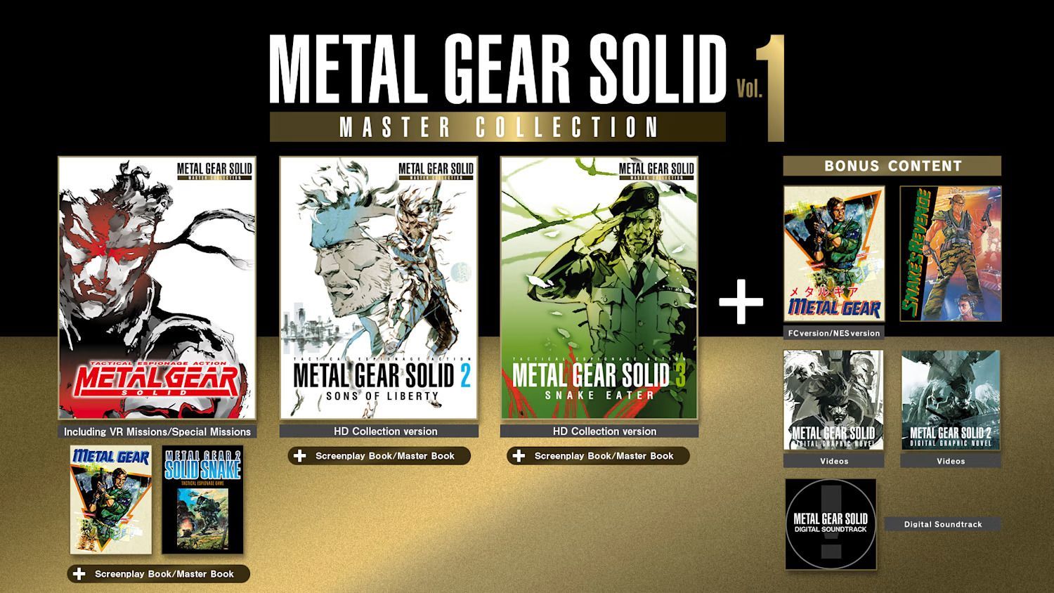 Metal Gear Solid: Master Collection Vol.1 (Image via Nintendo)