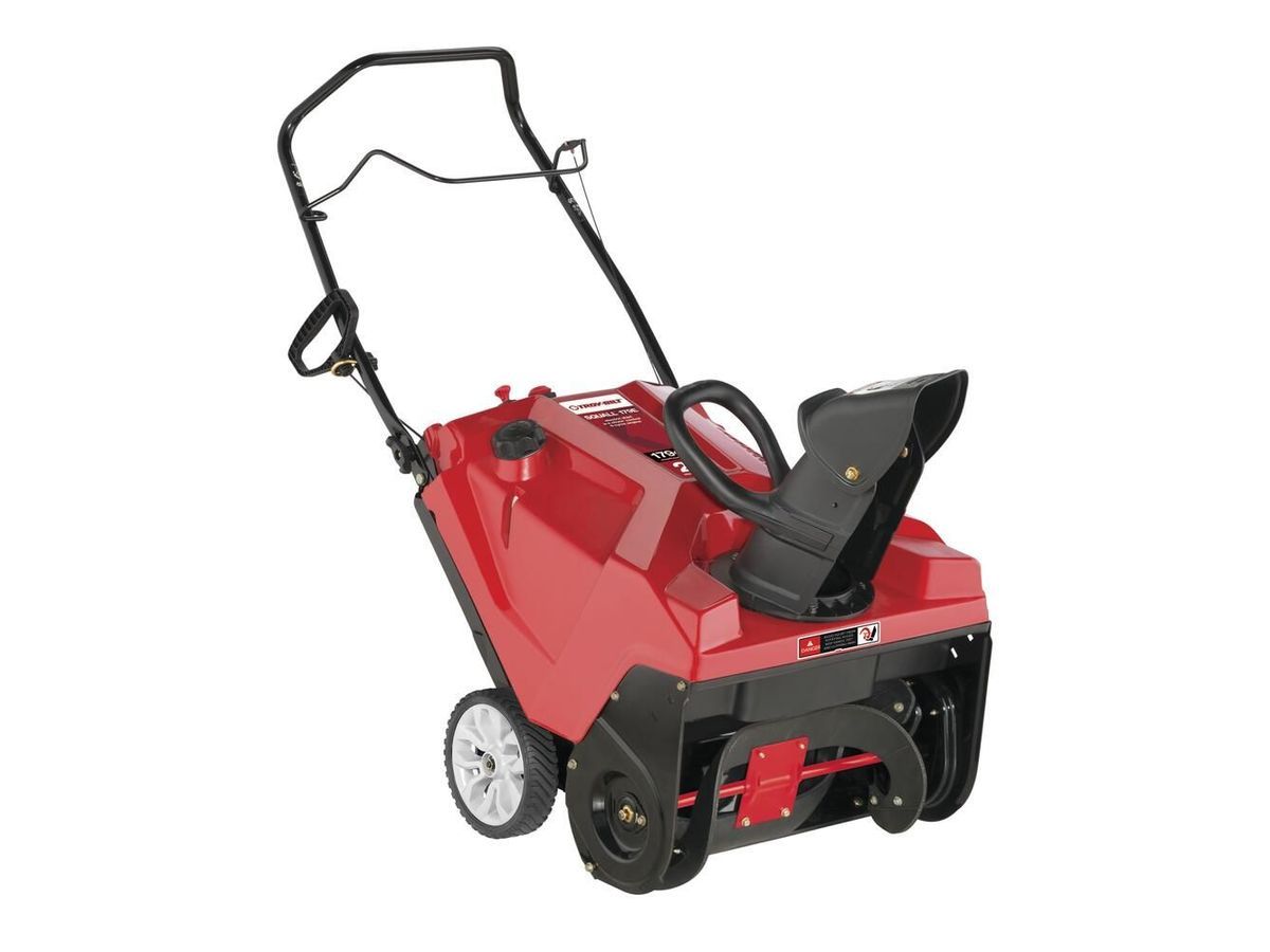 Troy-Bilt&reg; Squall&trade; 21&quot; 179cc Single-Stage Electric Start Gas Snow Blower (image via Menards)