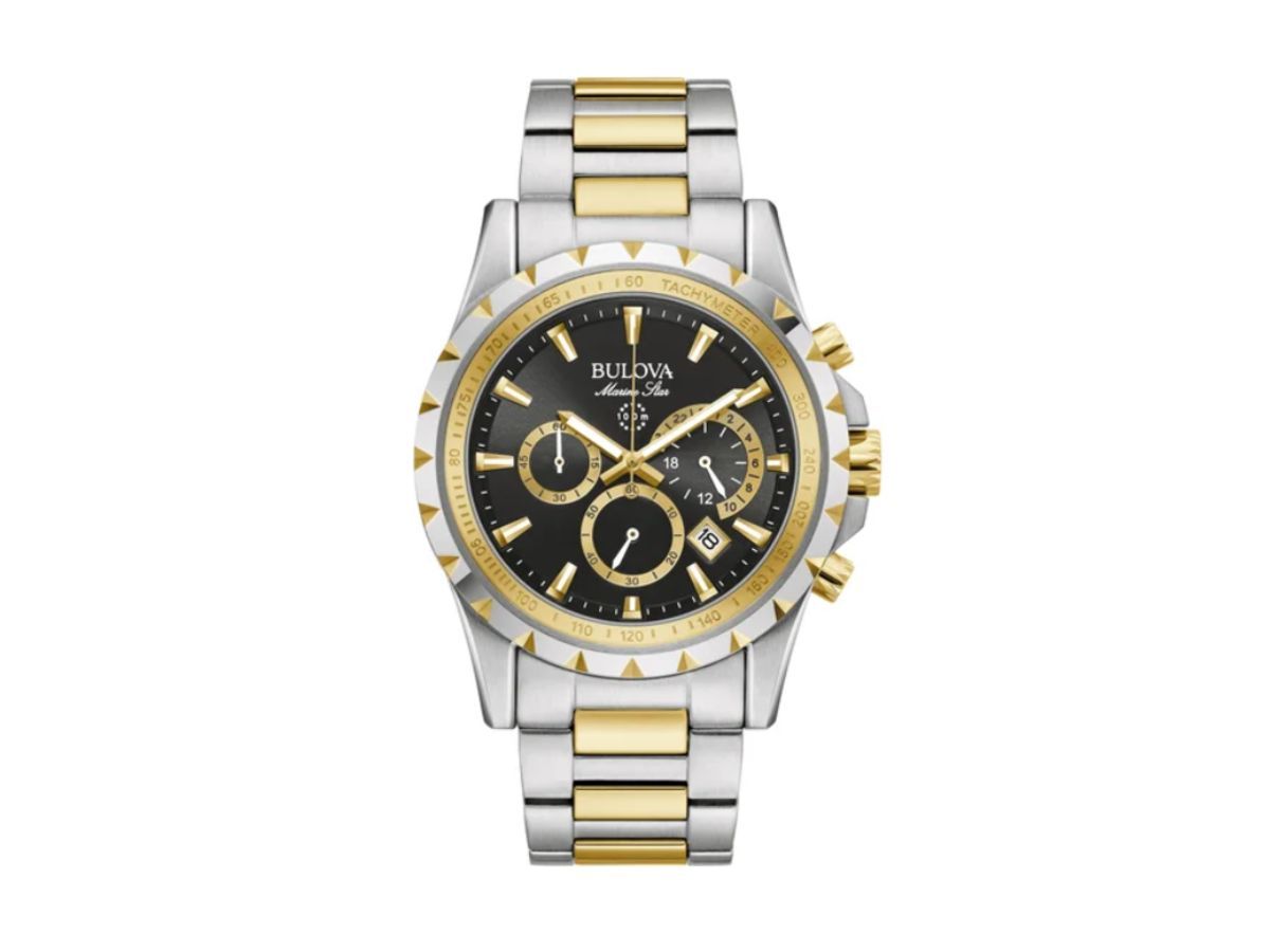 Bulova Marine Star Two-Tone Men&#039;s Quartz Watch (image via Costco)