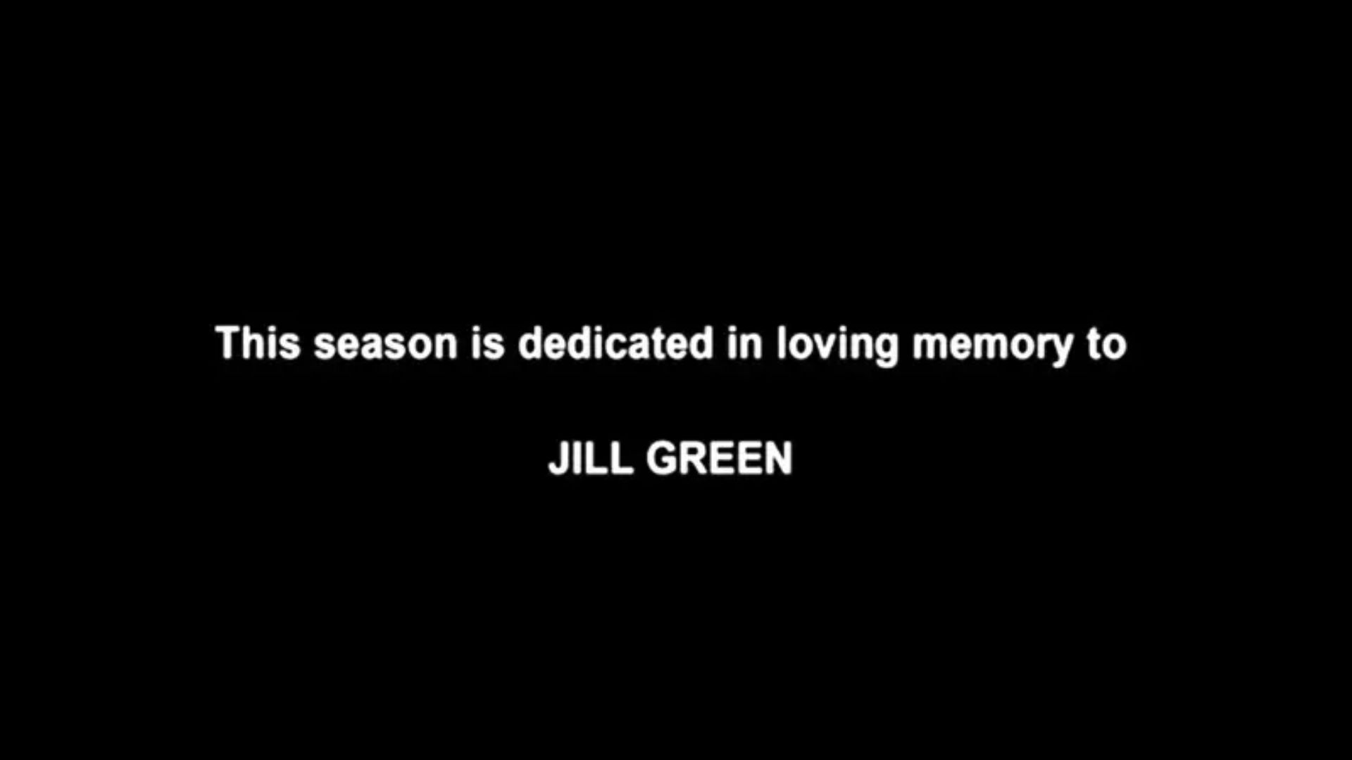 Tribute to Jill Green (Image via MGM+)