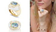 Bibi Van Der Velden Mammoth & Opal Galaxy Dome Ring (Image via Tiny Gods)