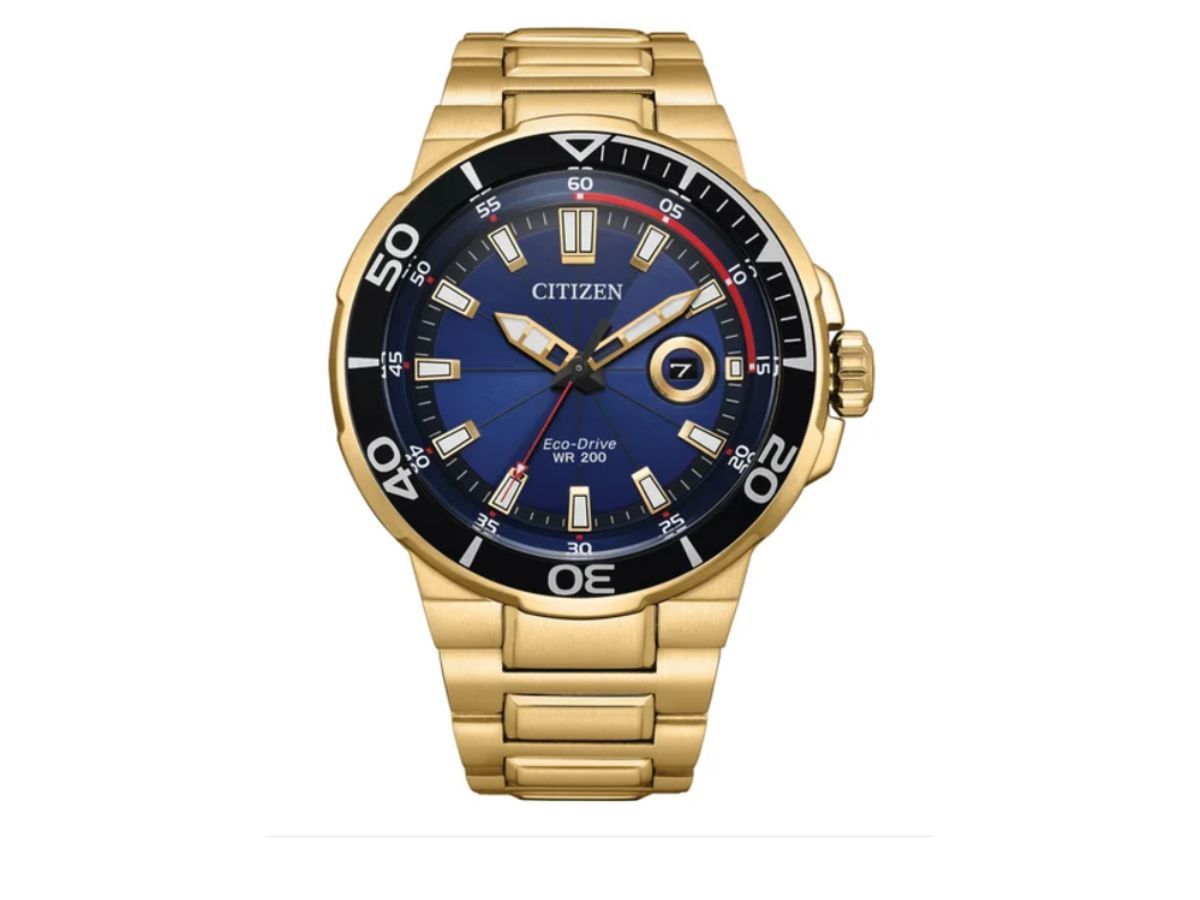 Citizen Eco-Drive Endeavor Stainless Steel Quartz Men&#039;s Watch (image via Costco)