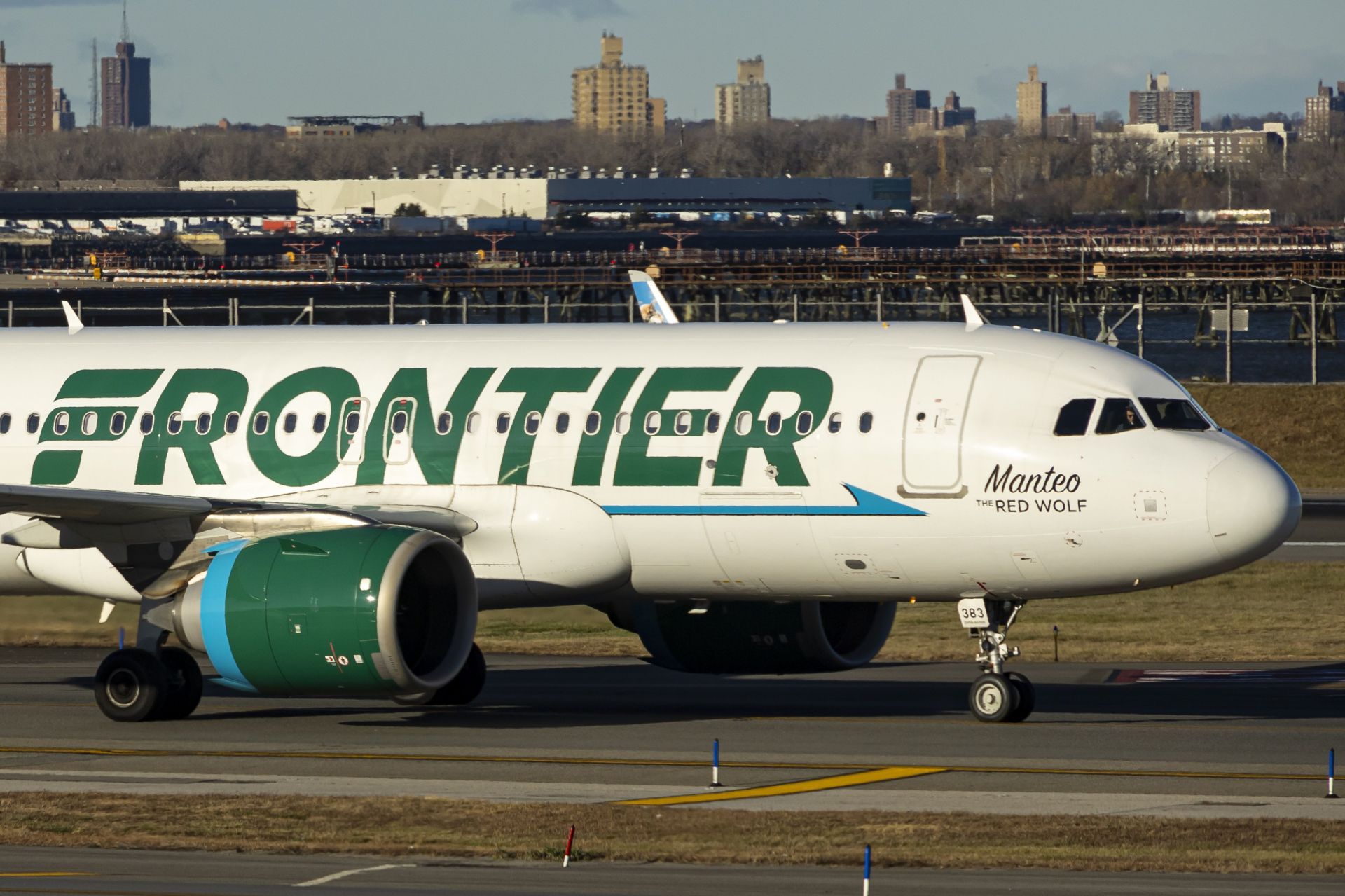 Frontier Airlines Airbus A320neo In LaGuardia Airport - Source: Getty