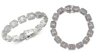 Diamond Mosaic Statement Bracelet (Image via Bloomingdale's)
