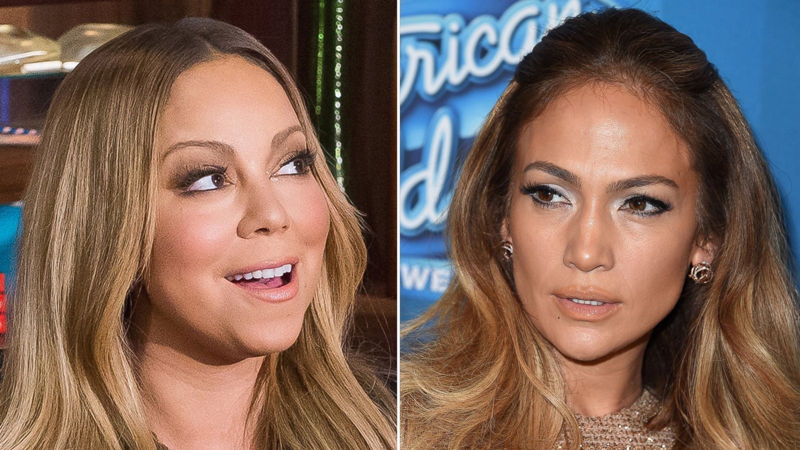 Mariah Carey and Jennifer Lopez