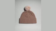 Women's Cable Knit Pom Beanie (Image via Lululemon)