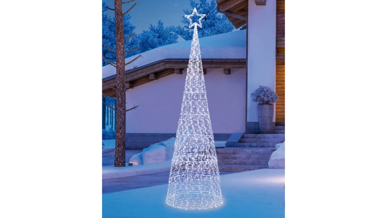 10&#039; LED Cone Tree (Image Source: Costco)