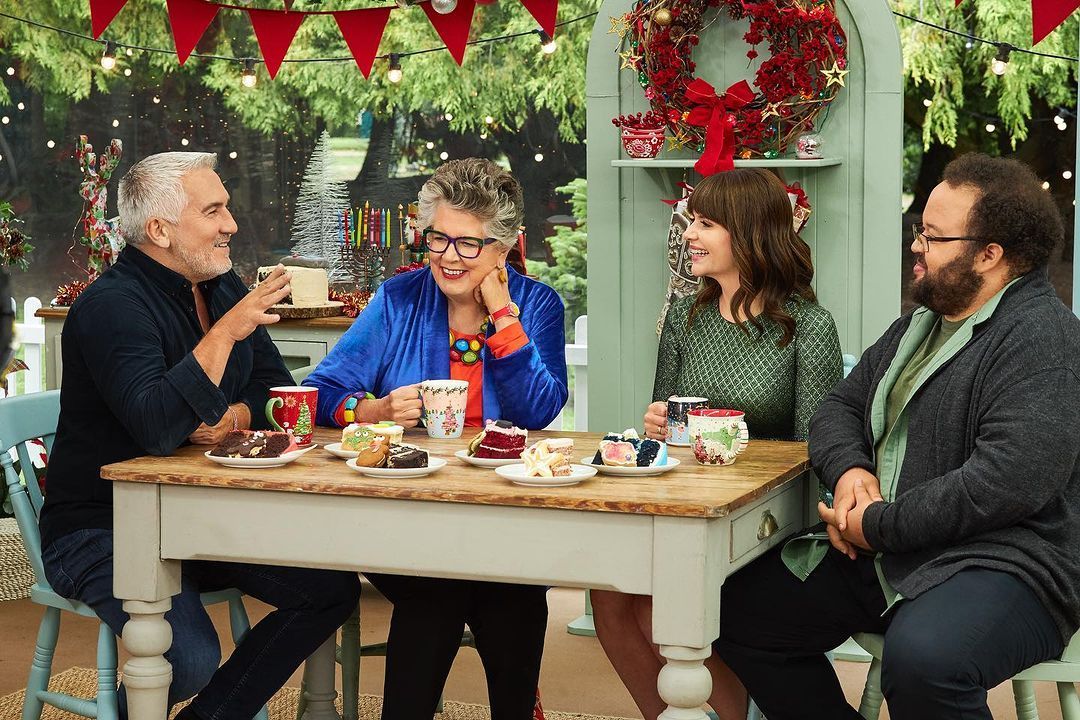 Judges and hosts of The Great American Baking Show: Celebrity Holiday | Image Source: Instagram /@thegreatamericanbakingshow