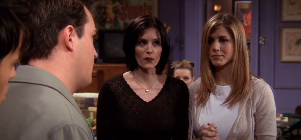 How did Monica get her apartment?