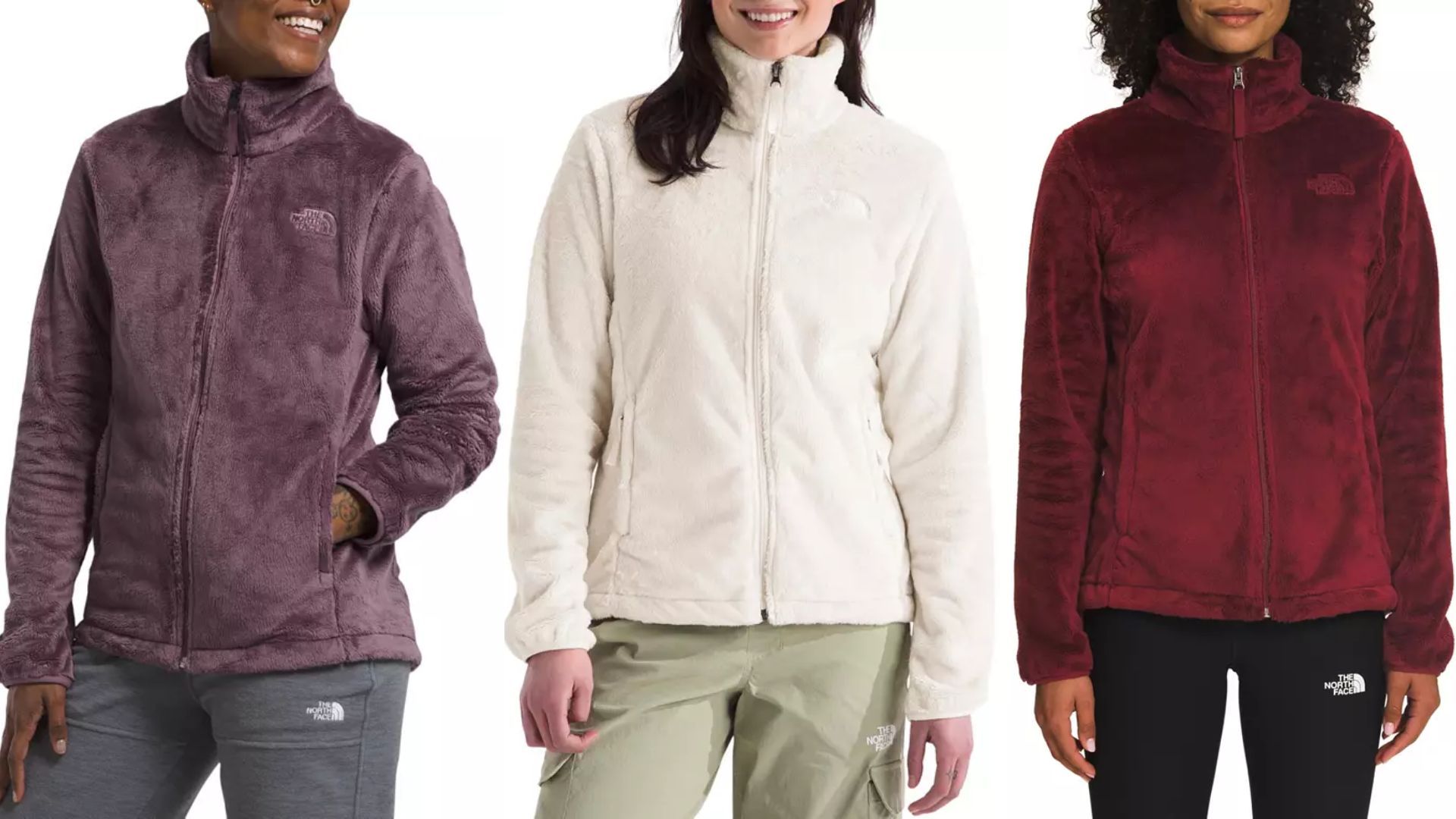 The North Face Women&#039;s Osito Fleece Jacket (Image via DICK&#039;S)