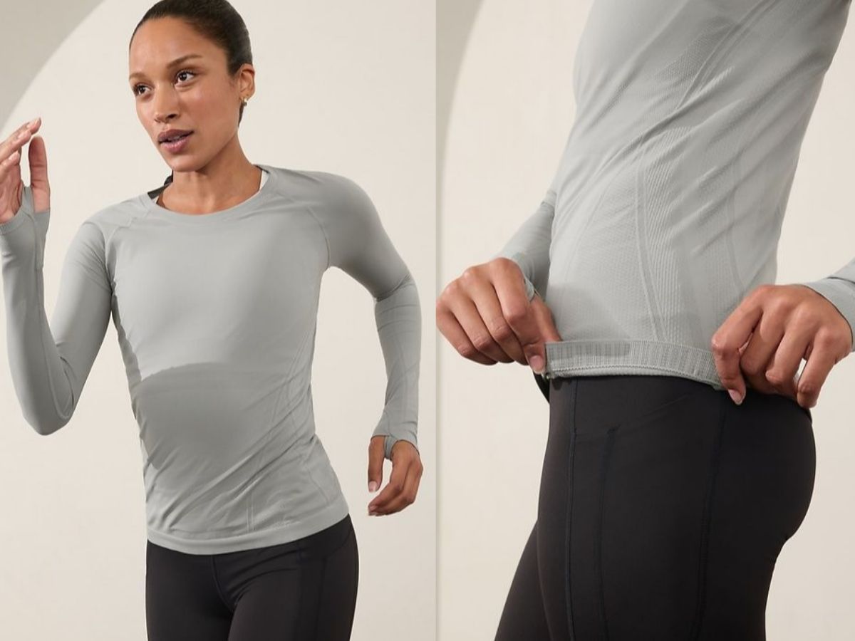 Momentum Seamless top (image via Athleta)