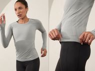 Momentum Seamless top (image via Athleta)