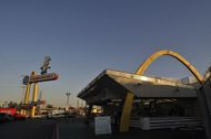 Oldest operating McDonald's at the corner of Florence Ave. and Lakewood Blvd. in Downey, CA, March 11, 2010. (Image via Getty/Jeff Gritchen)