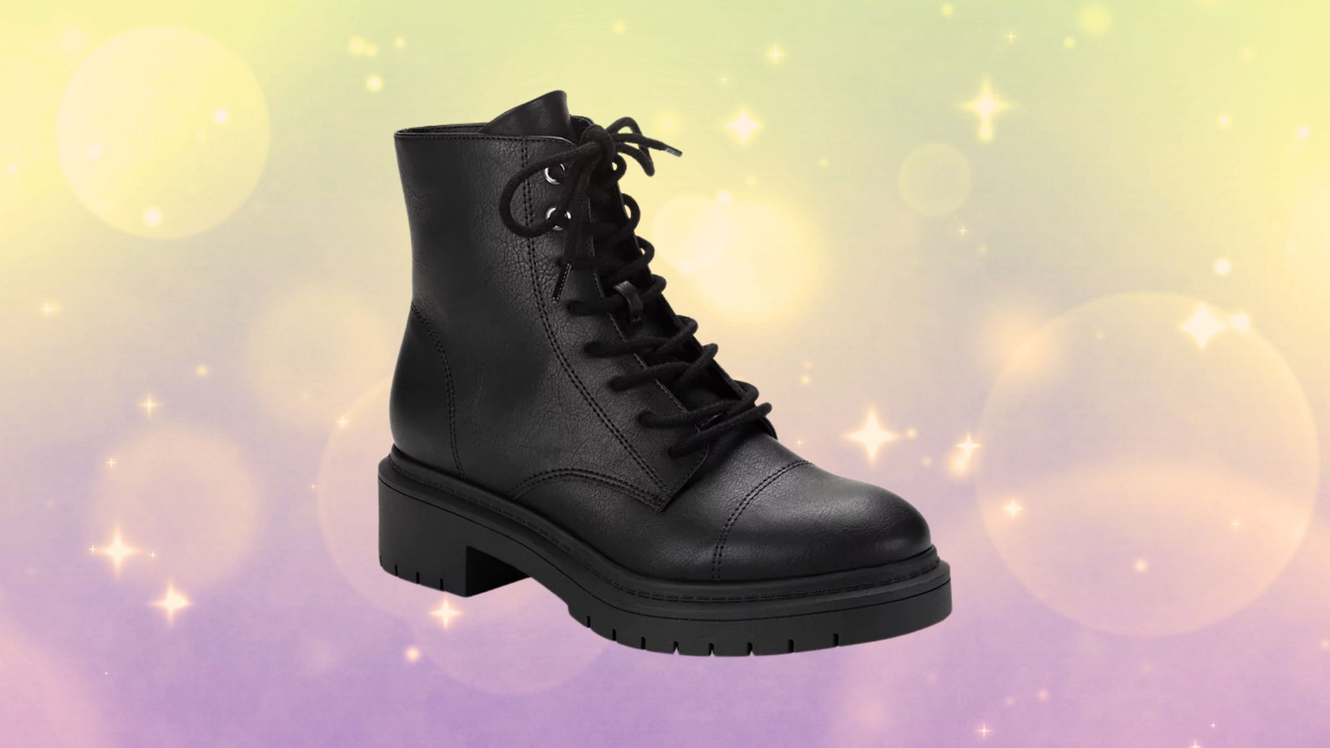 Women&#039;s Zaharaa Platform Lace-Up Boots, Created for Macy&#039;s (Image via Macy&rsquo;s)