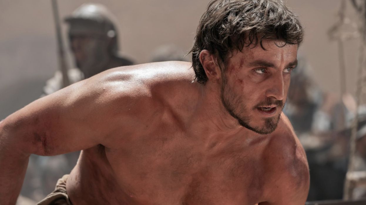 Lucius in Gladiator 2 (Image via Paramount+)