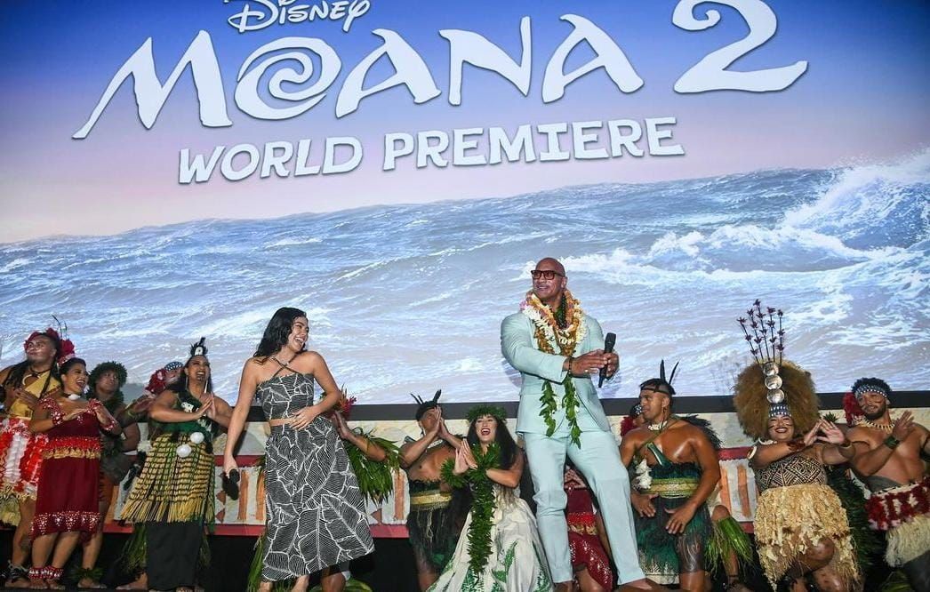 Is The Rock in Moana 2?