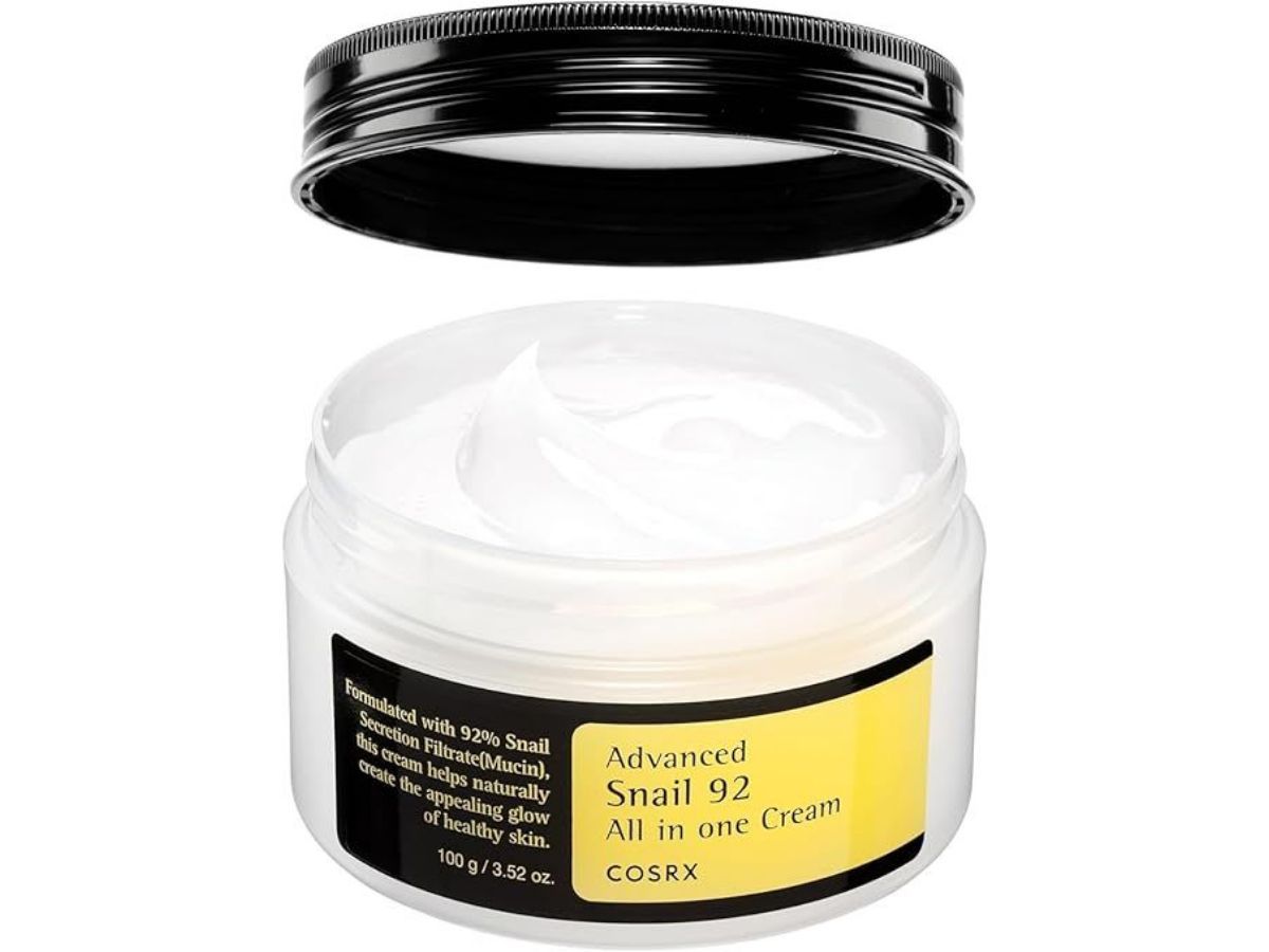 Snail Mucin Face Moisturizer by COSRX (image via Amazon)